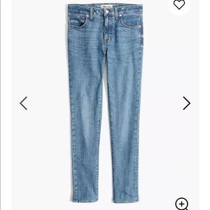 NWOT Madewell 9" Mid-Rise Skinny Jeans